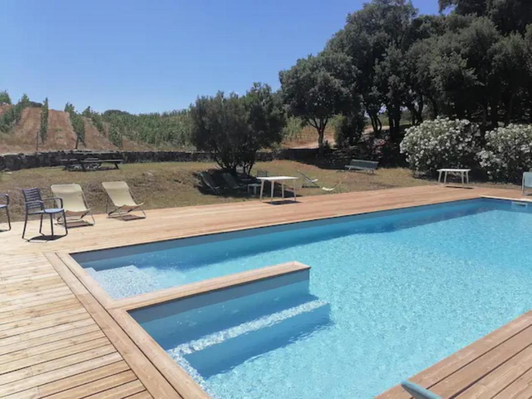 Gites Carbuccia En Corse Avec Piscine Chauffee Exterior photo