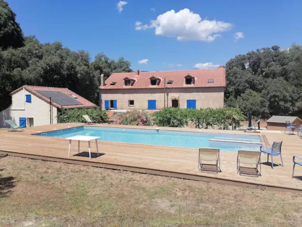 Gites Carbuccia En Corse Avec Piscine Chauffee Exterior photo